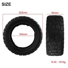 Enhanced Performance 10inch OffRoad Tubeless Tire for Electric Scooter