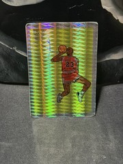 1988 to present Michael Jordan RARE Prismatic Gold Prism Jewel Vending Sticker