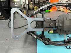 Ravin crossbow stirrup / hanger 3d printed PETG Carbon Black / Crossbow hanger