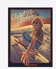 CADILLAC SKATEBOARD WHEELS SHIRT – reissue – ( Alva Skateboard Sims Skateboard)
