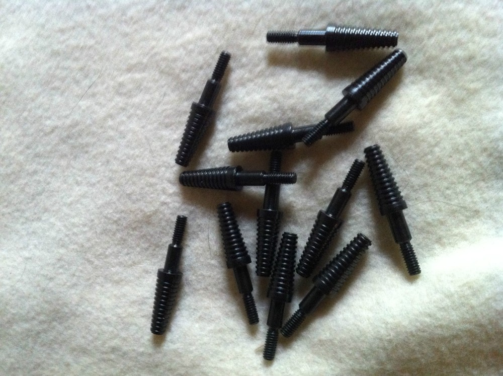 Steel Broadhead Adapters 11/32 125grs 1/2 dozen (6)