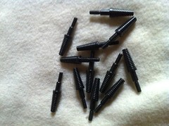 Steel Broadhead Adapters 11/32 125grs 1/2 dozen (6)