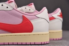 Air J*rdan 1 Retro Low “Travis Scott Sail Tropical Pink” IQ7604-101 Men’s Size