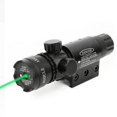 Compound Bow Green Laser Dot Sight Scope 20mm Rail Mount Bows Archery Hunting