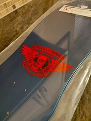 Powell Peralta Per Welinder NORDIC SKULL Skateboard Deck Blue (BRAND NEW)