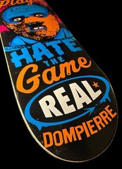 RARE SIGNED Nick Dompierre Hannibal Dont Hate The Playa Real Skateboard Deck NEW