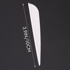 Arrows Vanes 4 Inch Plastic Fletching for DIY Archery Arrows 502486