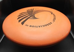 VERY RARE 1983 Ben-Wal Kitty Hawk Soft Touch 1 stamp Orange Disc Golf 174g