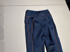 Dover Breeches Girls Small Blue Knee Horse Riding Sport Pants Polyester 20×22