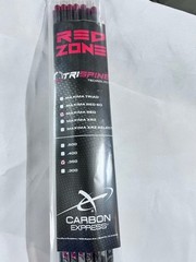 **Carbon Express** – MAXIMA RED MO CONTOUR – 350 – Bare Shafts – 12PK
