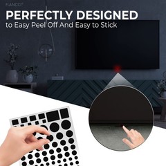 FLANCCI LED Light Blocking Stickers – Blackout LED Covers, Dim 50% of Lights,