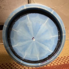 Westside Discs Origio Burst Tursas Midrange Disc Golf Disc Blue Enhanced Grip