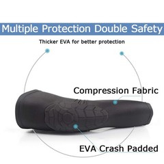 Kids Youth 5-15 Years Padded Arm Sleeve Compression Elbow Protective