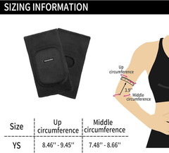 Kids Elbow Pads Breathable Arm and Elbow Protector for Boys, Girls, and Teens…