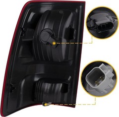 Ram Right Tail Light Compatible with 2009-2018 Dodge Ram1500 2500 3500 Taillight