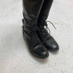Ariat Heritage Contour Riding Tall Boots Womens 8.5 Black Leather Equestrian