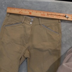 Dover Saddlery Womens 28 Tan Knee Patch Riding Breeches Equestrian Jodhpurs