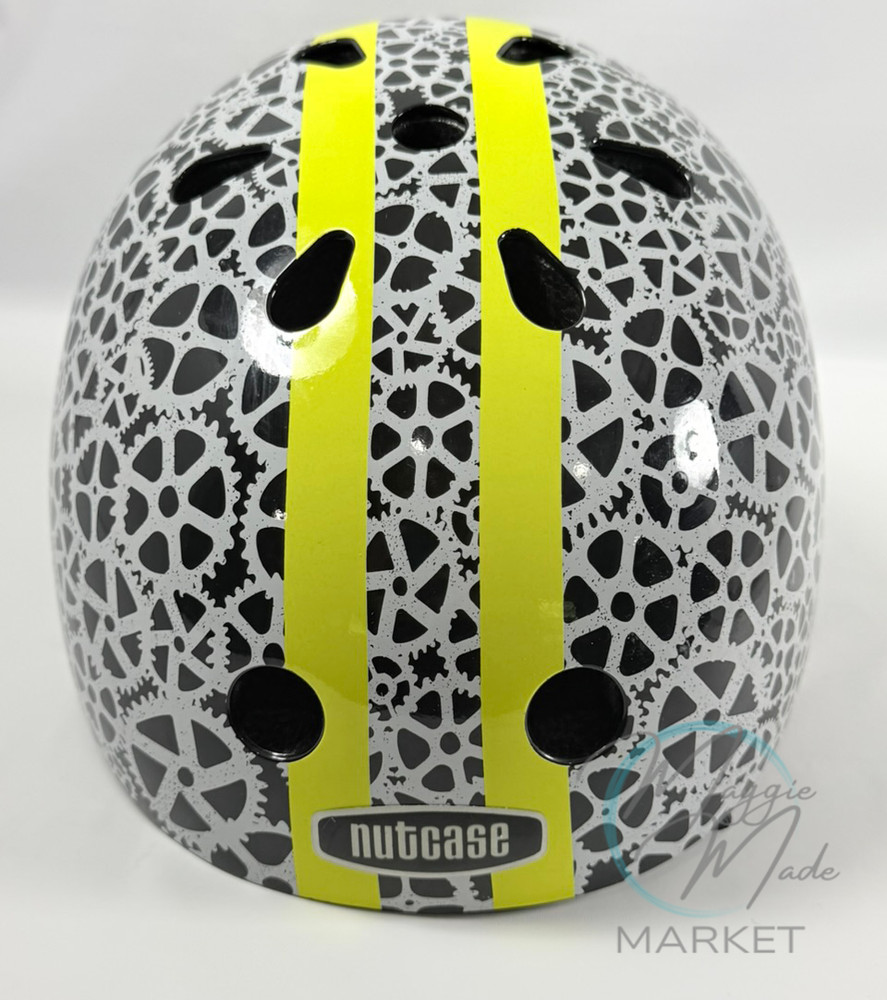 Nutcase Stay Geared Street Bicycle Helmet Adult Unisex Large 60-64cm