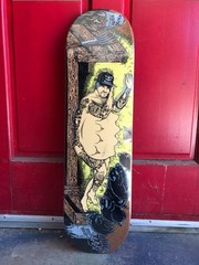 Jason Jessee «Milkmaid» Santa Cruz Skateboard Deck (2010) NOS – Original Shrink