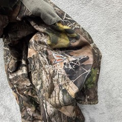 Red Head Jacket Youth M Brown Camouflage Anorak Hooded Insulated Lined Hunting