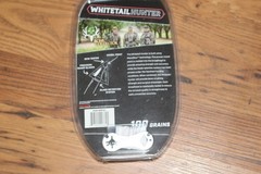 G5 Outdoors Whitetail Hunter 100 Gr Broadheads – 1 1/16″ Cutting Dia – #9101