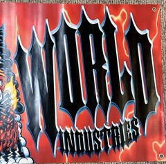Vintage 1990/2000 World Industries Road Rage SKATEBOARD Poster Banner Sign Mint!