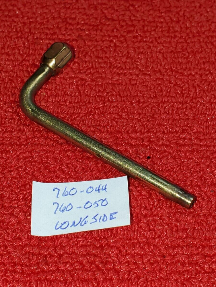 Crosman 760-044 Brass Bolt Long & 760-050 brass bolt knob (LS acorn nut), used