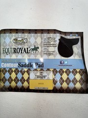 New Tough 1 Equiroyal White English Contour Saddle Pad #30-920 FF-604