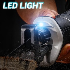 Cordless Reciprocating Saw: DEKOPRO 20V Lithium Ion Power Reciprocating Saw w…