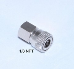 P&W High Pressure Quick Disconnect Set 1/8″ NPT Female Threads Open Flow