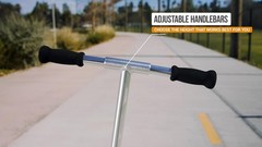 Kick Scooter for Kids 8+ | 8″ Urethane Wheels, Aluminum Frame, Lightweight, Bold