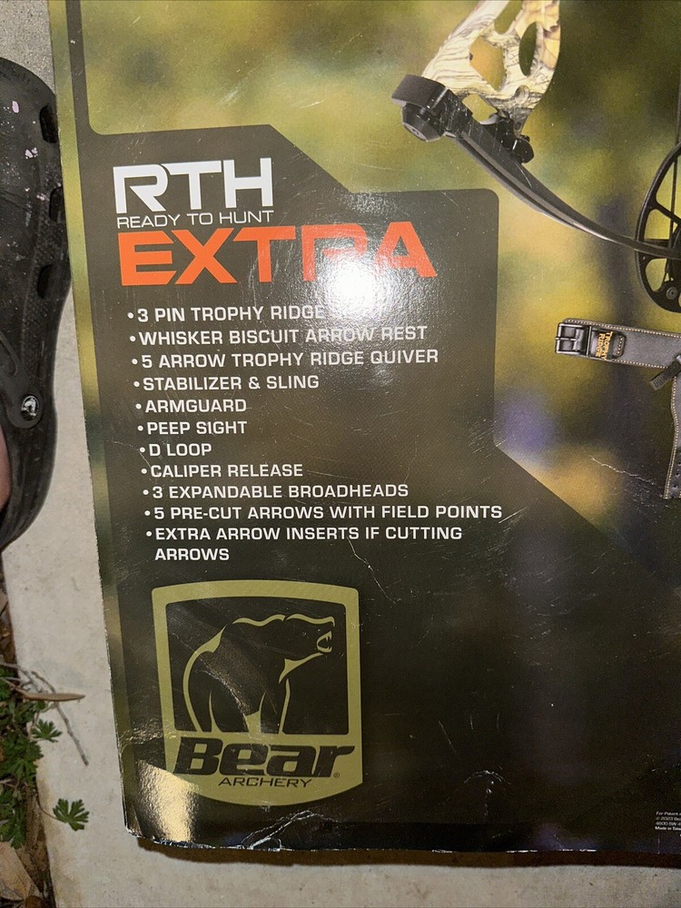 Bear Archery Vast Right Hand Compound Bow – God’s Country Color (AV04A2X0A7R)