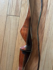 Bear Kodiak Hunter Recurve Bow Right Handed 60in 45# Canada 1953