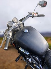 1 inch Motorcycle Hand Grip 25mm Fit Honda Shadow VT/XVS 400/600/750/1100/1300