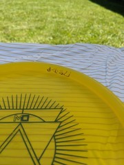 Gateway Diamond Plastic Prophecy Yellow Disc Golf Disc 5/5/0/2 178g