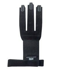 Hunt & Seek Suede Leather Three Finger Archery Glove Finger Guard