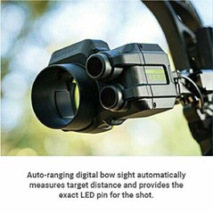 Garmin Xero A1i Bow Sight Left-Handed w/ Lens Cleaning Pen and Batteries Bundle