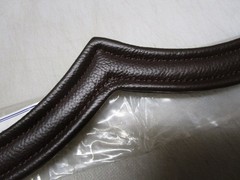 SIE EQUESTRIAN BROWN V-Shaped Browband SIZE FULL NEW