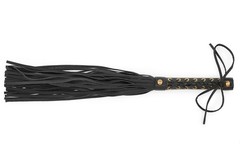 Horse Riding Crop Whip Training Equestrian Faux Leather 18 Inches Black