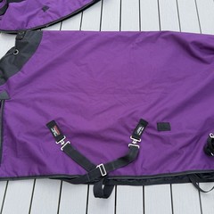 80″ Schneider’s Storm Shield Classic Turnout Blanket & Matching Hood