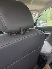 Gear Hook (2 Pack) Bow Hanger. Headrest Mount. (Deer Hunting) Car Or Truck