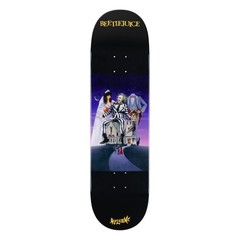 Welcome X Beetlejuice Skateboard Deck Showtime On Popsicle Black/Purple 8.5″ x