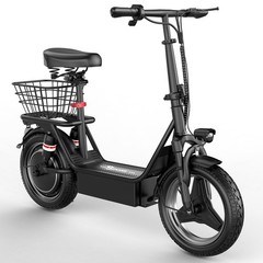 Upgraded Electric Scooter for Adults Scooter with Seat E-scooter with Suspension