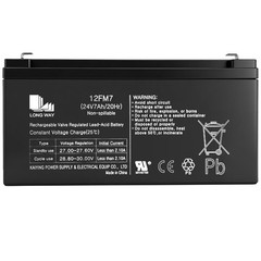 24v 7ah Battery for Ride on Toys car utv 12fm7 20hr 24 Volt Valve Regulated S…