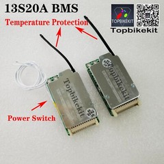 Hailong Battery BMS 10S 20A 13S 20A BMS Li-ion Battery pack +power switch 5V USB