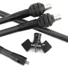 28″ 30″ Bow Stabilizer Balance Bar Kit Rod 3K Carbon Archery Recurve Bow Hunting