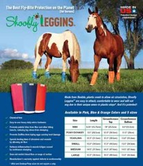 The Original Shoofly Horse Leggings 4 pack Mini, Pony/Donkey Yearling, S, M, L