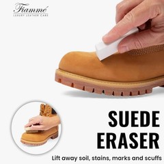 Fiamme Suede and Nubuck Cleaning Kit – Complete Brass & Nylon Brush Set, Sued…