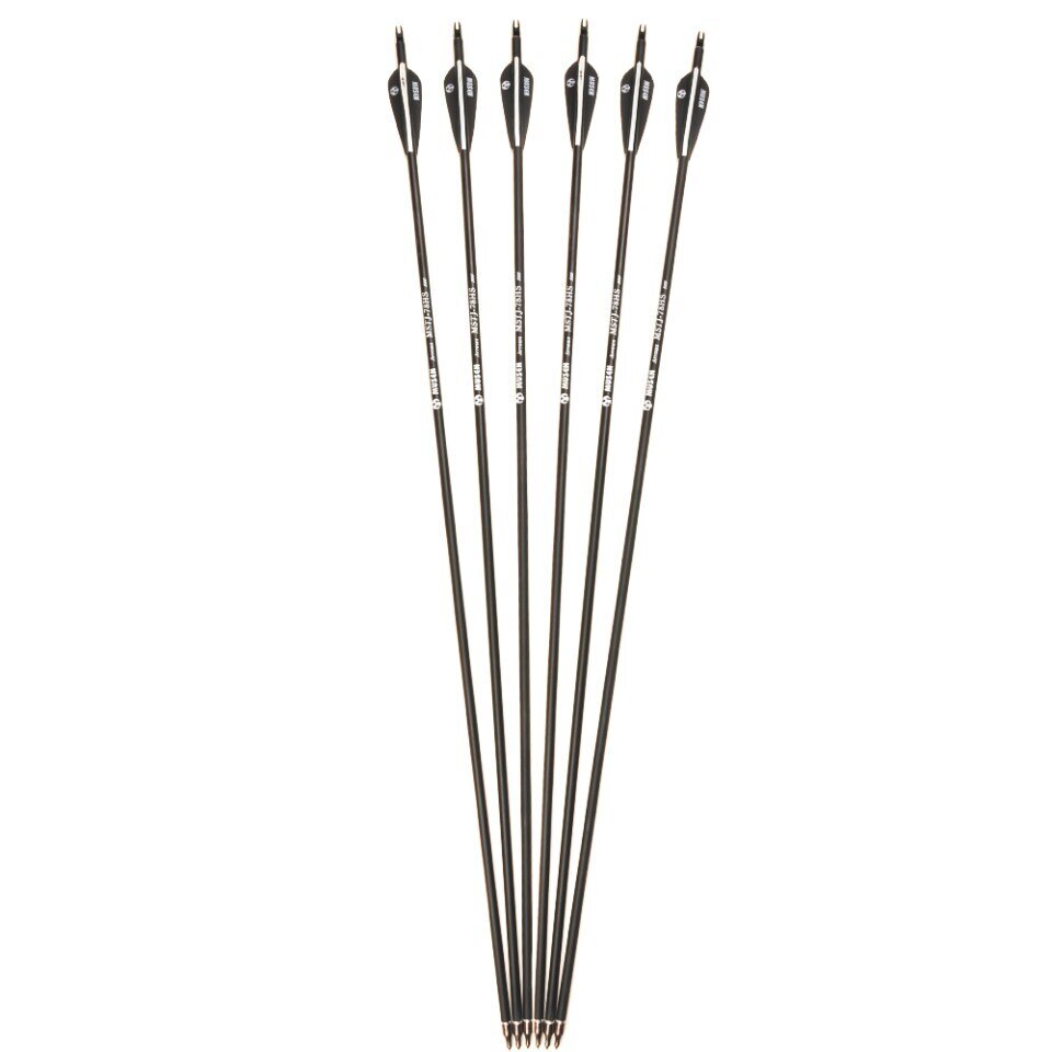 28/30Inches Mixed Carbon Arrow Spine 500 Diameter 7.8mm for Recurve/Compound Bow