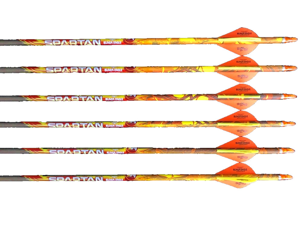 Black Eagle – Spartan – .001 300 spine – 6pk 32″
